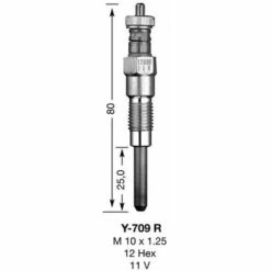 Bougie De Préchauffage NGK Y709R