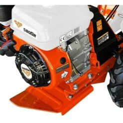 Motoculteur Thermique Fraise Arrière 7 Cv Vitesse Transmission Fonte 1AV 1AR Ruris 5800FR - Orange -Motoculteur et accessoire Soldes 19111371 4