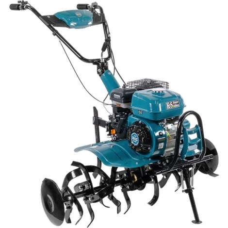 KÖNNER & SÖHNEN Könner & Söhnen KS 7HP-950S Motoculteur à Essence, Fraises Forgées, Soc Réglable, 2 Vitesses Avant, Marche Arrière, Largeur Traitement Jusqu'à 108 Cm, Profondeur Labourage Jusqu'à 31 Cm, 7,0 CV. 7 KÖNNER & SÖHNEN Könner & Söhnen KS 7HP-950S Motoculteur à Essence, Fraises Forgées, Soc Réglable, 2 Vitesses Avant, Marche Arrière, Largeur Traitement Jusqu'à 108 Cm, Profondeur Labourage Jusqu'à 31 Cm, 7,0 CV. – Image 5