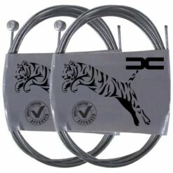 CYCLINGCOLORS 2x Cable Souple Acier 9x8mm 2.5mm 2.5m Universel Frein Embrayage