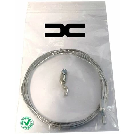 CYCLINGCOLORS Cable Souple Acier Universel Tondeuse Avec Serre-cable Z S Idéal Manette Gaz Accélérateur 1900mm Tête En S Z Motoculture 4 CYCLINGCOLORS Cable Souple Acier Universel Tondeuse Avec Serre-cable Z S Idéal Manette Gaz Accélérateur 1900mm Tête En S Z Motoculture – Image 2