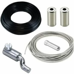 CYCLINGCOLORS Kit De Réparation Universel Tondeuse Câble Gaine Serre-câble Embout Motoculteur Tracteur Accélérateur