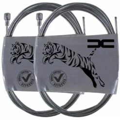 CYCLINGCOLORS 2x Cable Souple Acier 6x11mm 1.5mm 1.8m Universel Frein Arrière