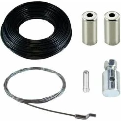 CYCLINGCOLORS Kit De Réparation Universel Tondeuse Câble Gaine Serre-câble Embout Motoculteur Tracteur Accélérateur