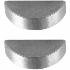 CYCLINGCOLORS 2x Clavette Demi Lune 4 X 6 X 15.3mm Pour Support De Lame Tondeuse Autoportée