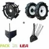 Pack Accessoires Labour Traction Arracheuse Pommes De Terre LEA Pour Motobineuse Motoculteur Thermique - Noir -Motoculteur et accessoire Soldes 40268955 1