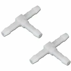 CYCLINGCOLORS 2x Raccord De Durite En T Diamètre 6mm Connecteur Tube Tuyau Carburant Essence Tracteur Tondeuse Voiture