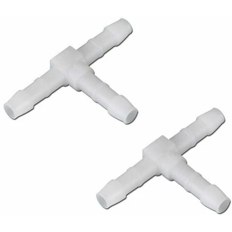 CYCLINGCOLORS 2x Raccord De Durite En T Diamètre 6mm Connecteur Tube Tuyau Carburant Essence Tracteur Tondeuse Voiture 3 CYCLINGCOLORS 2x Raccord De Durite En T Diamètre 6mm Connecteur Tube Tuyau Carburant Essence Tracteur Tondeuse Voiture