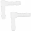 CYCLINGCOLORS 2x Raccord De Durite En L Diamètre 4mm Connecteur Tube Tuyau Carburant Essence Tracteur Tondeuse Voiture -Motoculteur et accessoire Soldes 54313193 1