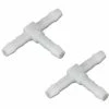 CYCLINGCOLORS 2x Raccord De Durite En T Diamètre 10mm Connecteur Tube Tuyau Carburant Essence Tracteur Tondeuse Voiture -Motoculteur et accessoire Soldes 54313199 1