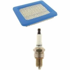CYCLINGCOLORS Filtre à Air Briggs Et Stratton Et Honda GCV + Bougie F6RTC (équivalent NGK BPR6ES) Tondeuse Tracteur Motoculteur