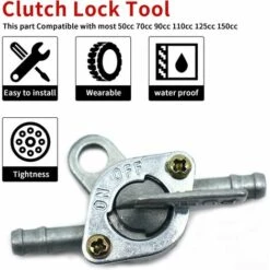 MèREÉTERNEL 2 Pièces Robinet Essence Motoculteur, Accessoires De Moto Pour 50 Cc 70 Cc 90 Cc 100 Cc 110 Cc Pit Quad Dirt Bike ATV (6 Mm) Ternel 9 MèREÉTERNEL 2 Pièces Robinet Essence Motoculteur, Accessoires De Moto Pour 50 Cc 70 Cc 90 Cc 100 Cc 110 Cc Pit Quad Dirt Bike ATV (6 Mm) Ternel -Motoculteur et accessoire Soldes 67622030 3