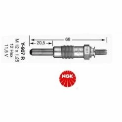Bougie De Prechauffage NGK Y-907R